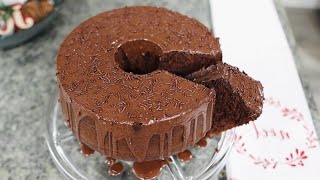 Chocolate Pound Cake Recipe & Simple chocolate Glaze! How to make the best chocolate pound cake