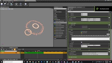UE4 Niagra Magic Circles