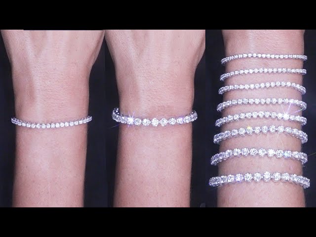 Tennis Bracelet 4.80 CTW Baguette Real Natural Diamond Bracelet Customized  Jewelry at Rs 505300 | Diamond Bracelets in Surat | ID: 2849745845812