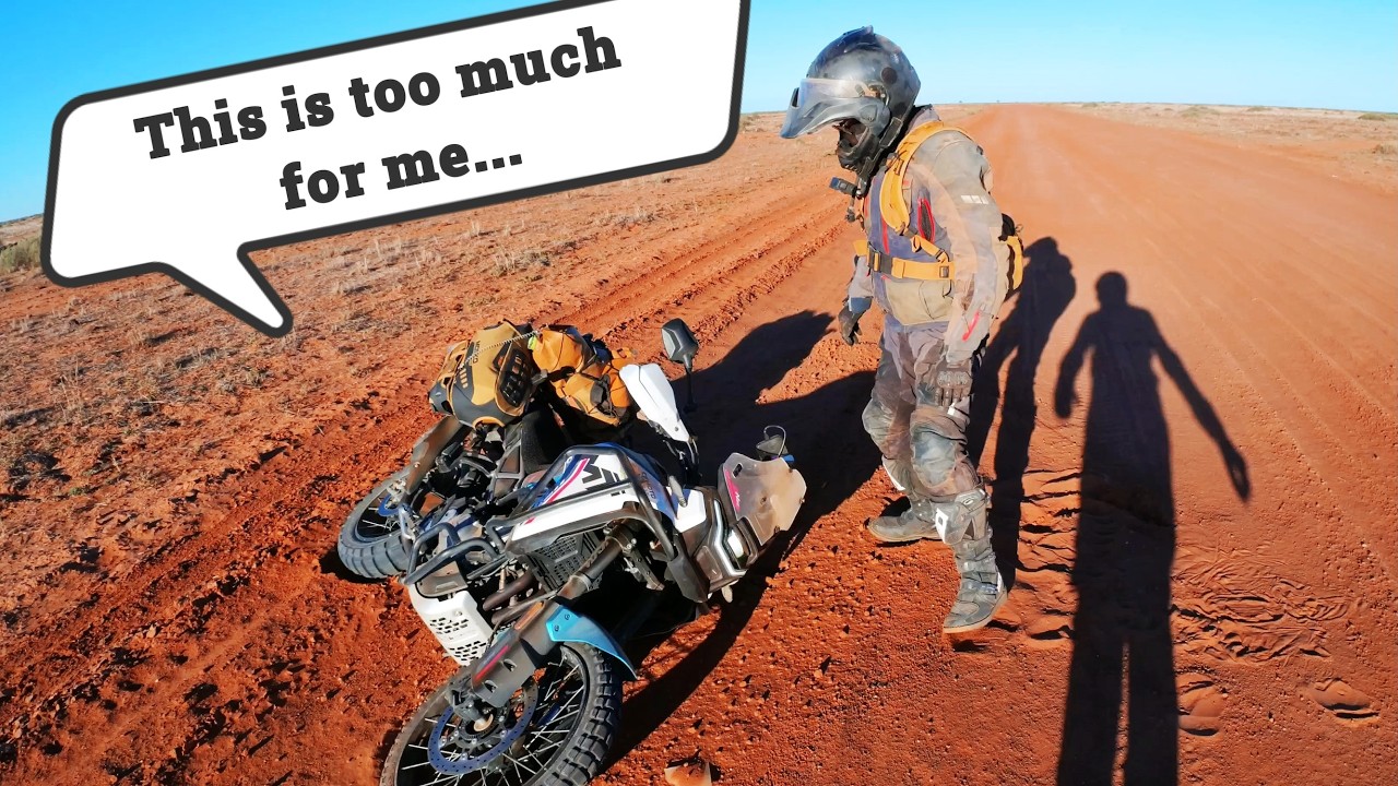 Broken Bike, Broken Plan | 4000KMs Outback Motobike Adventure on CFMOTO 450MT -- EP2 |