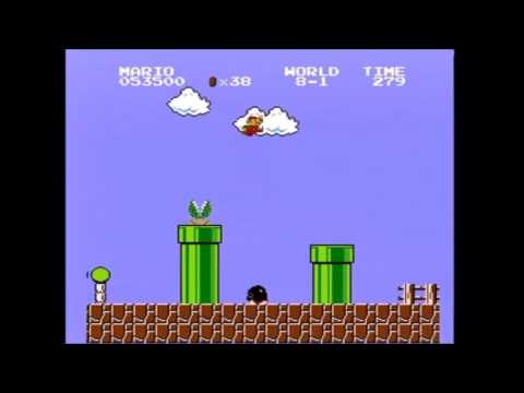 (4:57.627) Super Mario Bros. any% speedrun *Former World Record*