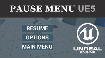 Making Your First Game In Unreal Engine 5 |#2| - Pause Menu