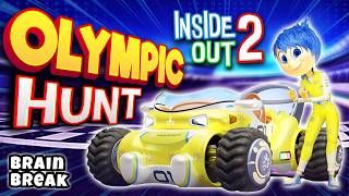Inside Out Olympic Hunt | Brain Break | Just Dance | Danny GO Noodle | Freeze Dance | Floor is lava