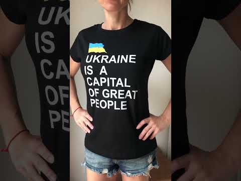 Футболки жіночі, українські - YouTube