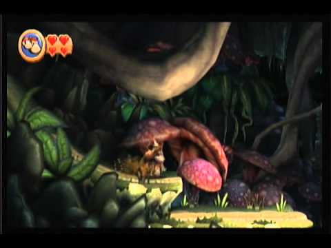 [Lets Play] Donkey Kong Country Returns Lvl 1-6 Crazy Cart