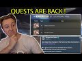 Silent Changes, Quests Return, Insurance Price Lowered