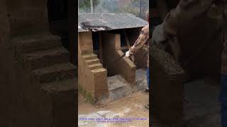 Traditional Chinese Bellows for Fire Combustion | Ancient Heating Technique