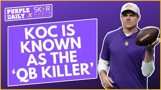 Minnesota Vikings head coach Kevin O’Connell is known as the quarterback killer