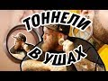 КАК ТЯНУТЬ ТОННЕЛИ | ИСПОГАНИЛ УХО ? | МОЯ история | УХОД за тоннелями