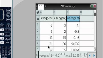 3.2 Using the TI-Nspire to generate APs and GPs