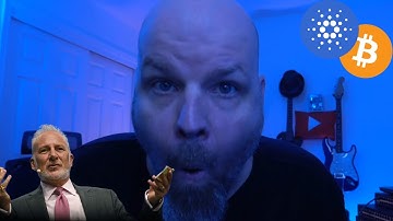 CARDANO BODY SLAMS ALGORAND!  Peter Schiff Buying Bitcoin abandoning ...