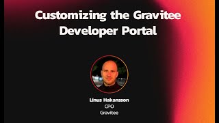 Customizing the Gravitee Developer Portal