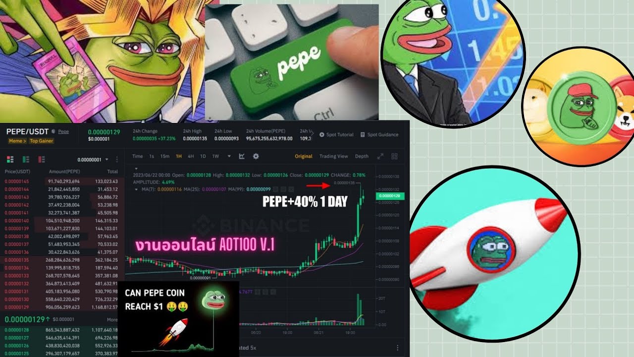 EP237 ข่าวคริปโต2023 pepe chance to make money +40% in 1 day (pepe ...