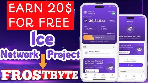 Frostbyte - Ice Network Project | Registration and Settings to EARN
