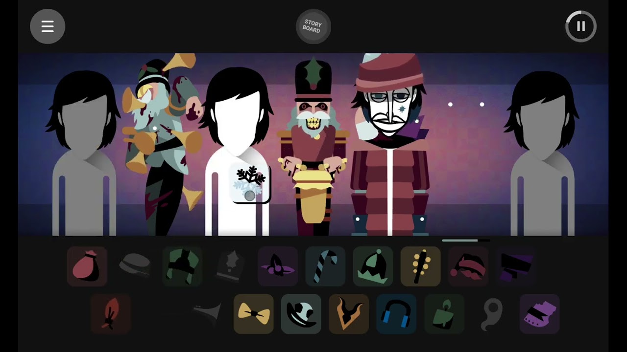 (*^-^)／＼(*^-^*)／＼(^-^*)Incredibox santa mix:(