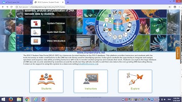 DNA Barcoding database- BOLD