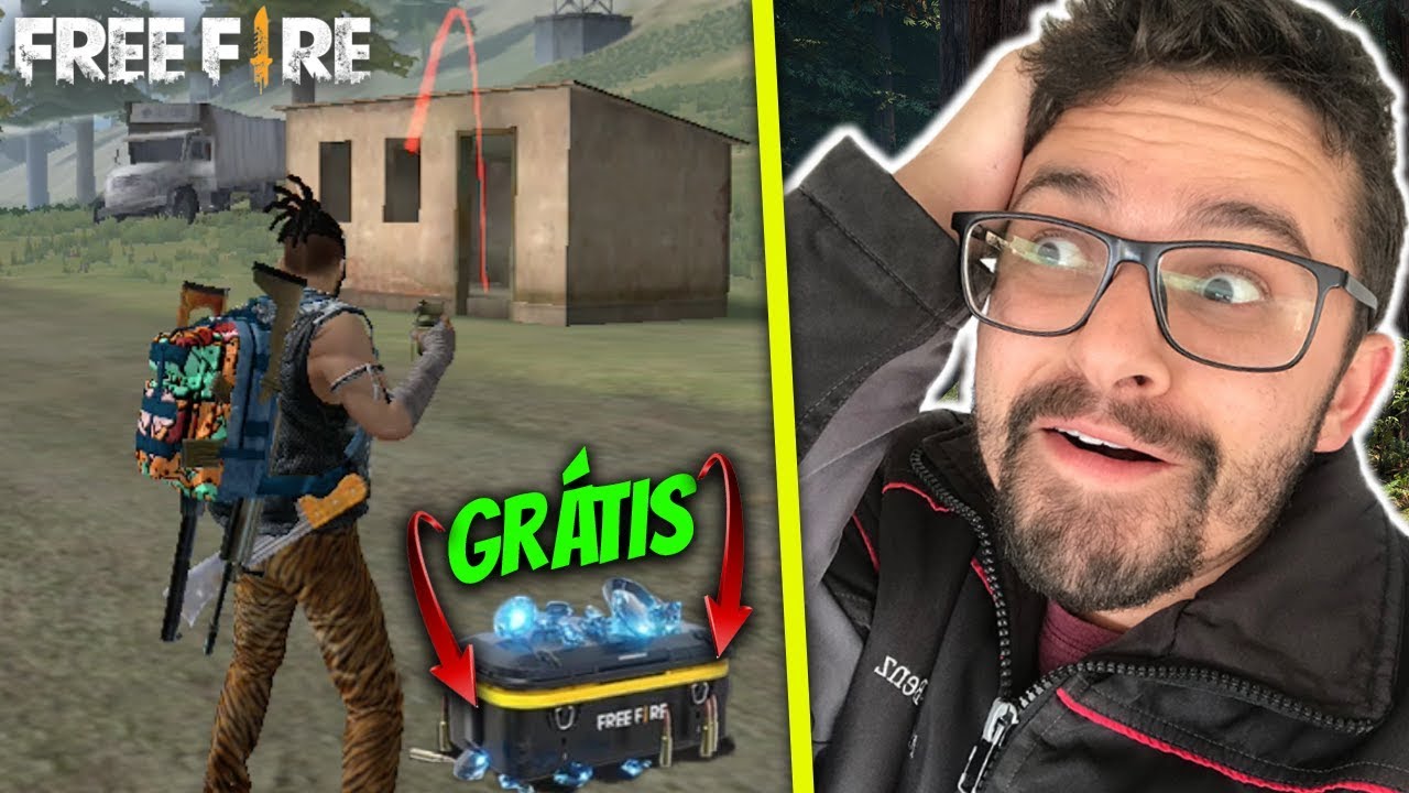 TENTE NÃO RIR !! ATÉ AGORA ELE TA PROCURANDO A GRANADA do FREE FIRE!! KKKKKKKKKKK jogos friv