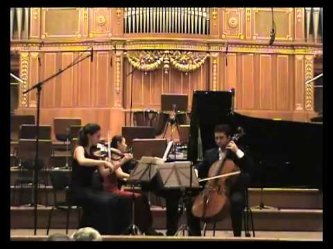 Piano Trio in G minor op. 15, B. SMETANA, 3. mov.