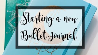 Starting a New Bullet Journal // July 2018