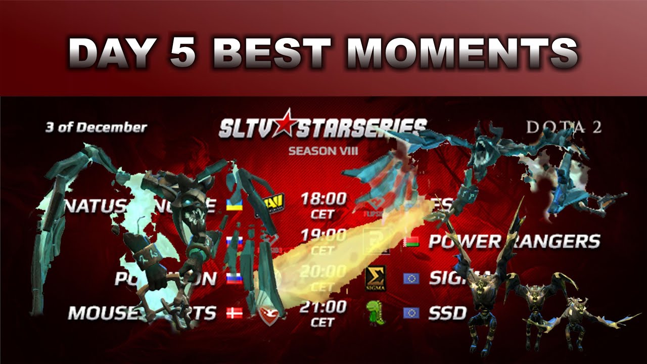 [SLTV STARSERIES] Day 5 Best Moments! Dota 2
