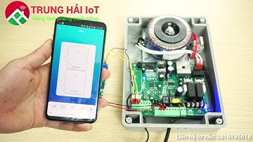 Cổng tự động: Hướng dẫn điều khiển cổng tự động bằng Smartphone GIÁ RẺ  LH 0981195359