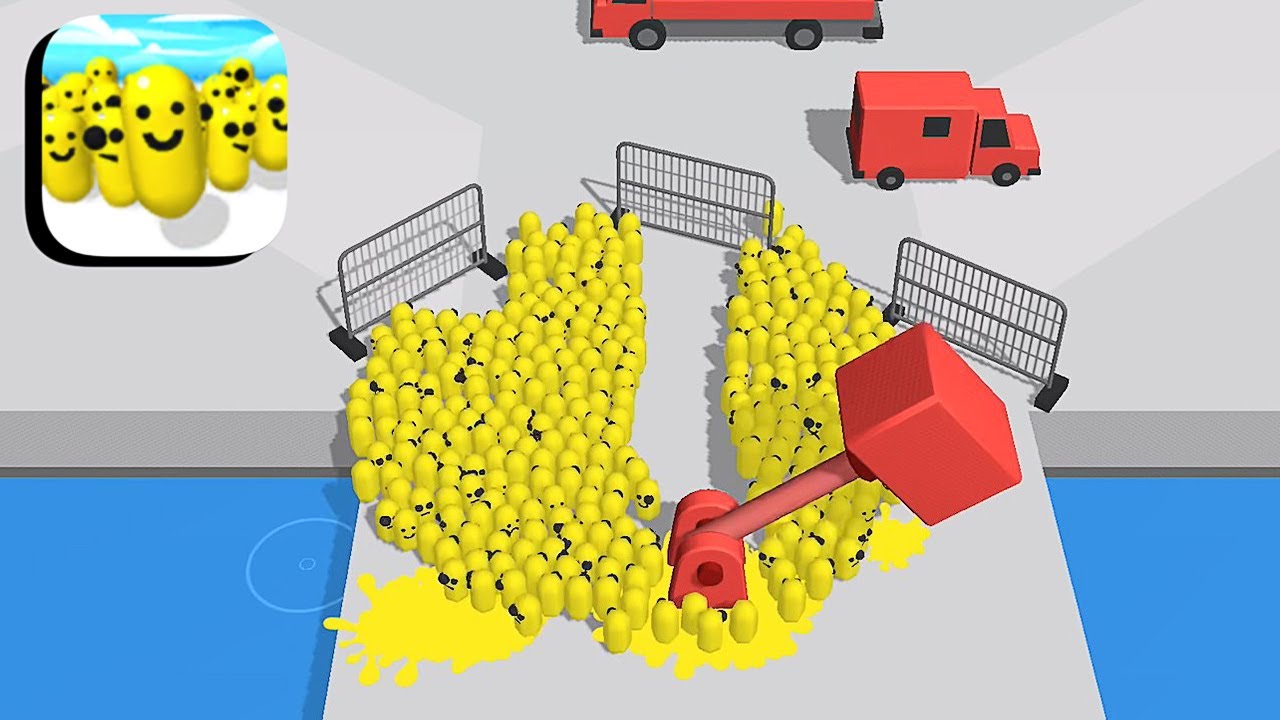 Crossy Crowd - All Levels Gameplay (Part 44) | Android & iOS - YouTube