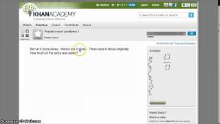 Fraction word problems 1