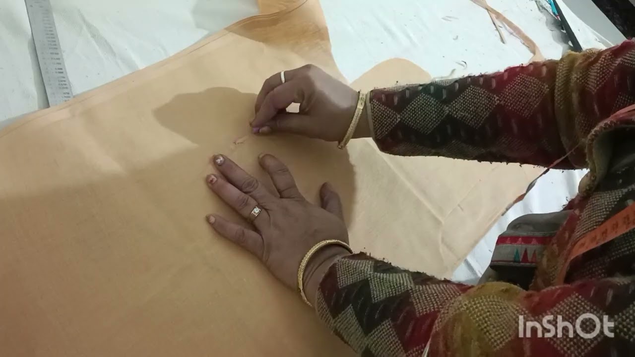 Ek blouse se blouse ka naap lekar Prince cut blouse ki cutting