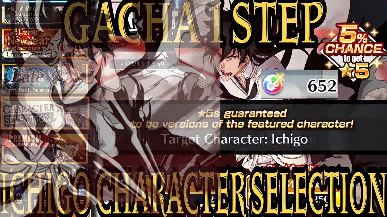 THIS BANNER IS AWESOME! | ICHIGO KUROSAKI CHARACTER SELECTION! | Bleach : Brave Souls