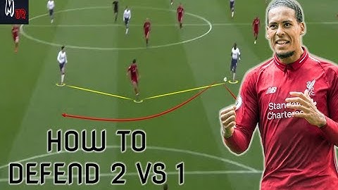 How To Defend Against "2 VS 1" Situations In Football?