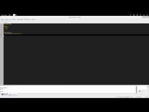 Go programming language plugin for gedit3 editor