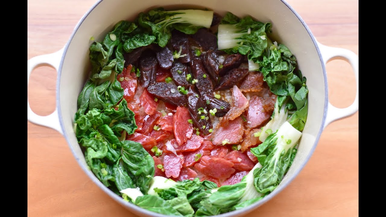 Lap Mei Fan 臘味飯, Preserved Waxed Meat Rice/Claypot/Donabe