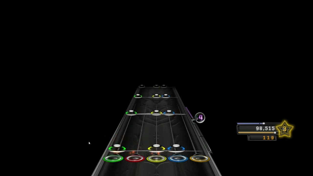 playing our original song on clone hero