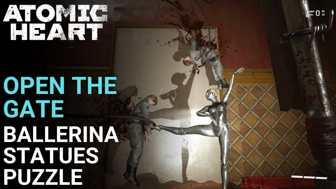 Atomic Heart - Recreate Personnel Deaths Through The Ballerinas | Find A Way to Open the Gate Puzzle