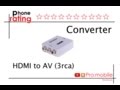 HDMI to AV (3 rca) Converter