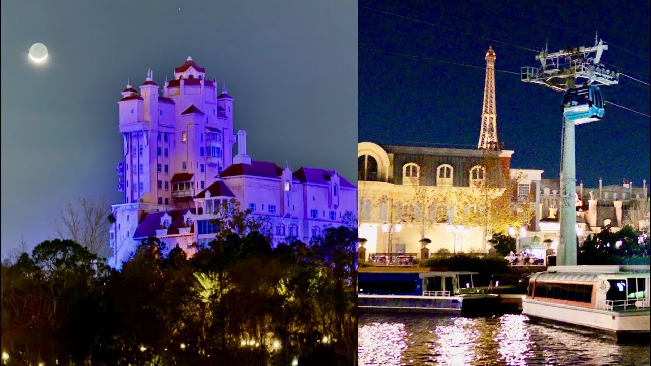 Nighttime Walk from EPCOT to Disney's Hollywood Studios 2026 in 4K | Walt Disney World February 2026