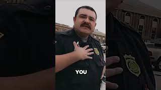 🚨 DETENTION OFFICER REFUSES TO IDENTIFY HIMSELF ON CAMERA #idrefusal #firstamendment #copwatch
