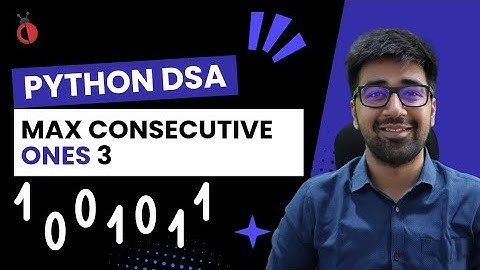 DSA in Python - Max Consecutive Ones III | Sliding Window Approach | Leetcode 1004 - Part 95 [Hindi]