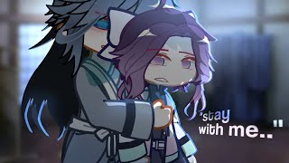 'stay with me..' | gacha meme/trend | GL2 | kny | Demon slayer | giyushino :33