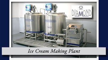 500 liter Ice cream Making Plant | आइसक्रीम की फैक्ट्री | Diamond Engineering Works