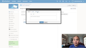 Linking a file from OneDrive to Schoology