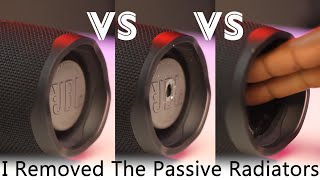 JBL's Passive Radiators, 🤔what happens if you damage them? How will it sound after damage