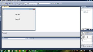 การใช้ Labalแสดงวันที่และเวลา [Microsoft Visual Studio 2010]