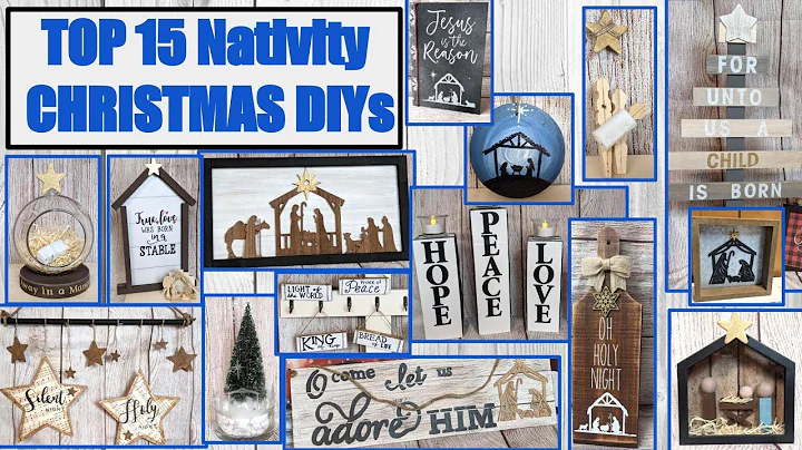 🌟🌲Top 15 DOLLAR TREE NATIVITY DIYS & Surprise | Faith based Christmas Decor | High End Christian DIY