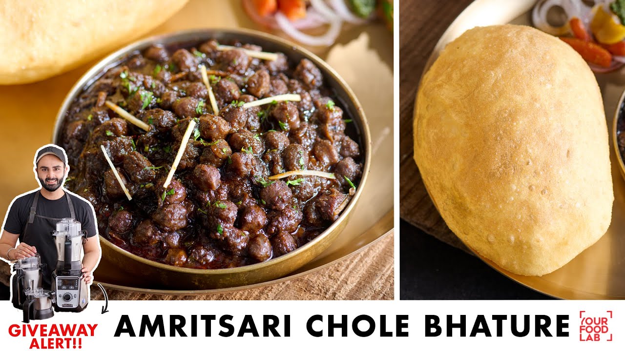 Amritsari Chole Bhature Recipe  Tips for Fluffy Bhatura      Chef Sanjyot Keer