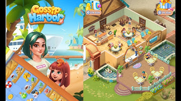 Gossip Harbor : Merge Game /🍰☕️ Day 4 Level 6-7 Part 4 🥖🍞