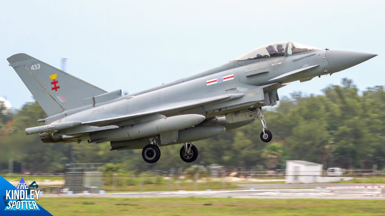 4K Royal Air Force Eurofighter Typhoons A330 MRTT Visit Bermuda 4k-royal-air-force-eurofighter-typhoons-a330-mrtt-visit-bermuda