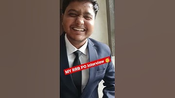 IBPS RRB PO MY Interview experience 🥳 #shorts