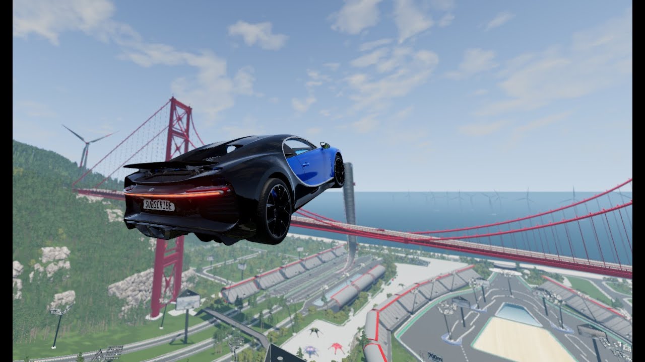 Cars Jumping Off Ramps | Simulation | BeamNG. Drive Crashes 2025 - YouTube