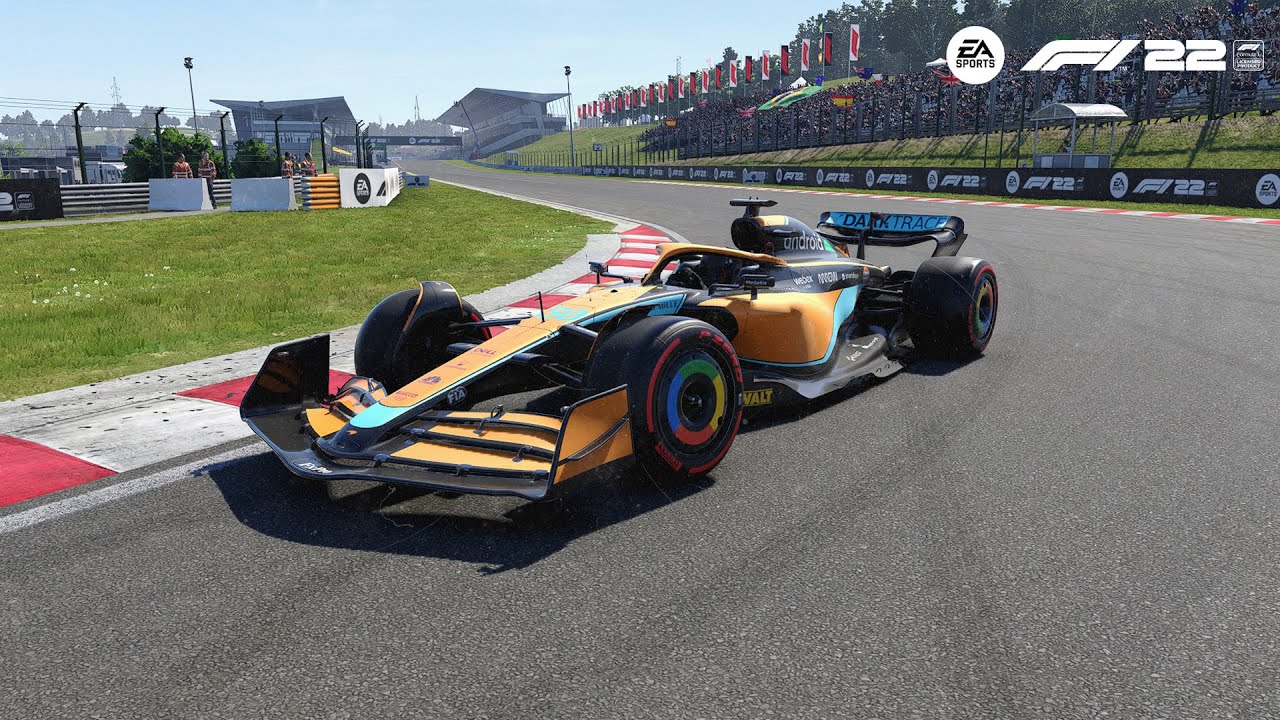 Hungarian GP 2022 - McLaren MCL36 Onboard | F1 22 Gameplay